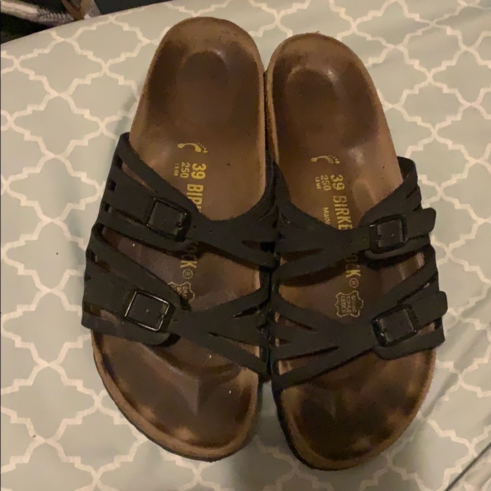 Black Birkenstock Granada. Size 39.